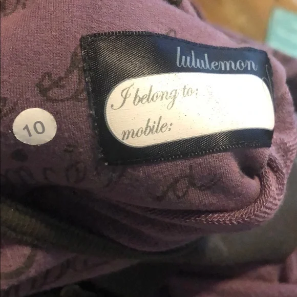 Rare LULULEMON Remix Manifesto Scuba Hoodie Sz 10 - Picture 4 of 9